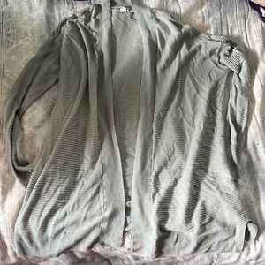 Small Gap, light sage cardigan.